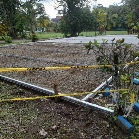 Proyecto de construcción cancha de Voleibol